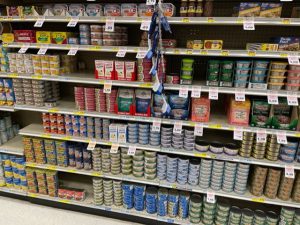 Shelves in Grocery Stores